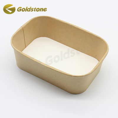 کاسه های کاغذی مستطیل 650 میلی لیتر برای سرو کردن وعده های فراوان مفید و کاربردی