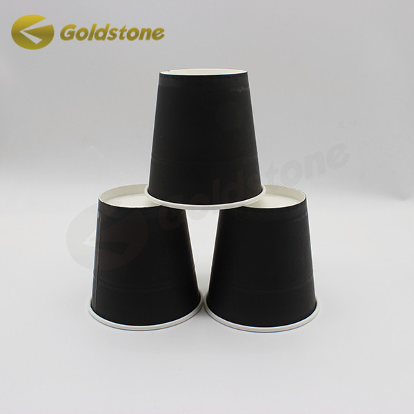 8 اونس فنجان های کاغذی قهوه بازیافت شده برای گرفتن فنجان های قهوه یکبار مصرف چاپ شده 0