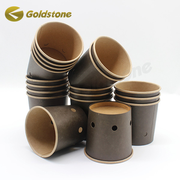 5 گالن سطل کاغذی قهوه ای واحد سطل کاغذی دیواری سطل مرغ سرخ شده سطل 5 گالن 0